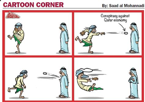 Cartoon Read Qatar Tribune On The Go For Unrivalled News Coverage