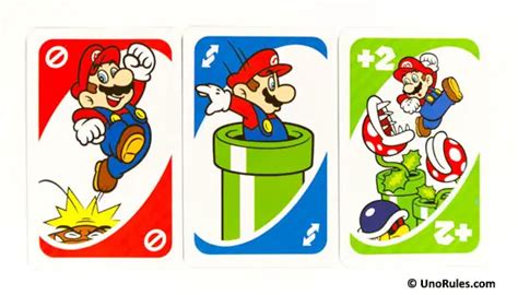 Complete Uno Super Mario Rules and Gameplay