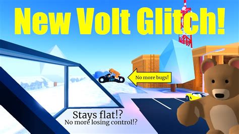 New Insane Volt Bike Glitch Stays Flat Roblox Jailbreak Youtube