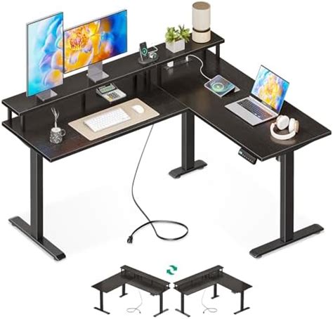 Amazon Aodk Electric Standing Desk L Shaped Height Adjustable