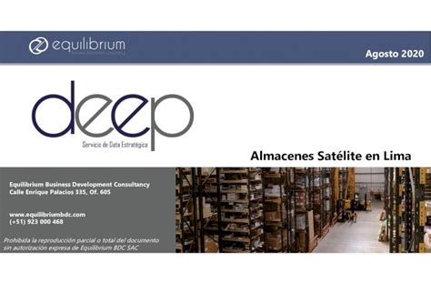 Pdf Almacenes Sat Lite En Lima Perfiles Zonales De Lima