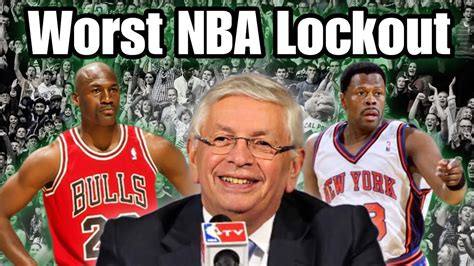 1998 99 Nba Lockout Explained Youtube