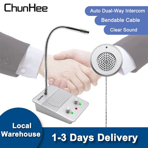 Bday Chunhee Intercom Window Speaker System Window Intercom System Anti