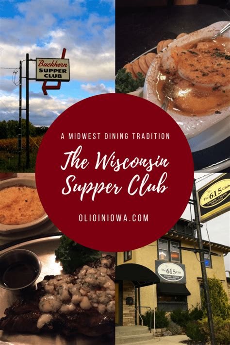 The Wisconsin Supper Club A Midwest Dining Tradition Olio In Iowa