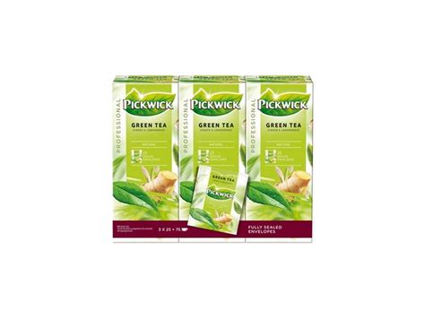 Koop Uw Thee Pickwick Green Ginger Lemongrass Bgb Office Solutions