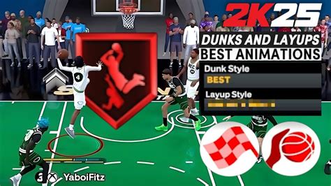 BEST NBA 2K25 DUNKS LAYUP PACKAGE For EVERY BUILD BEST SLASHER