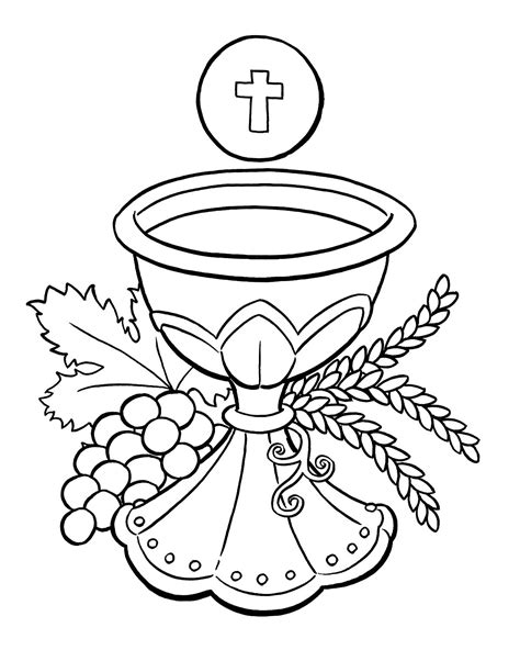 Printable Communion Activity Sheets