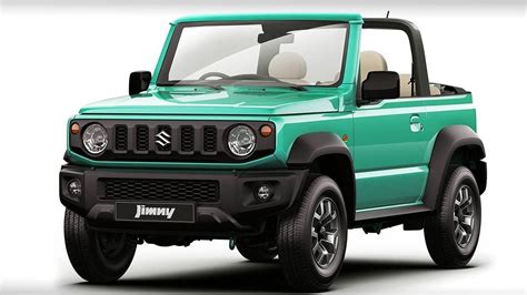 Artist Imagines Open Top Pickup And Five Door Body Styles For