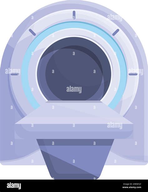 Clinic Mri Icon Cartoon Vector Magnetic Resonance Radiology Imaging