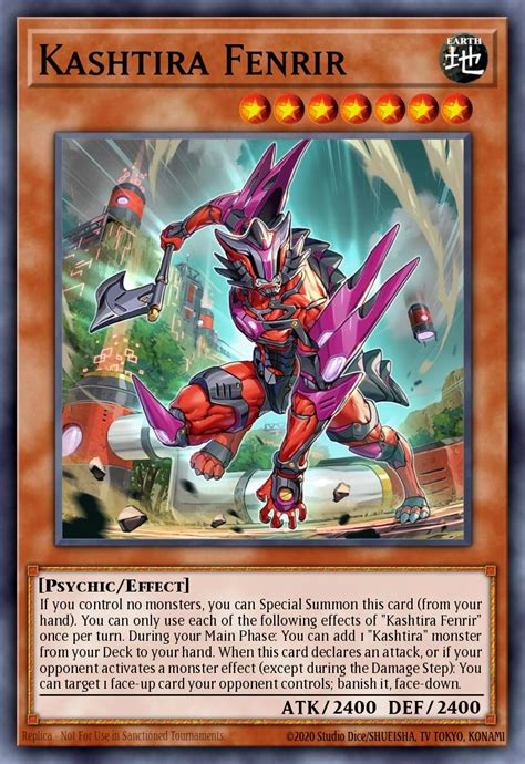 Kashtira Fenrir Yu Gi Oh Card Database YGOPRODeck