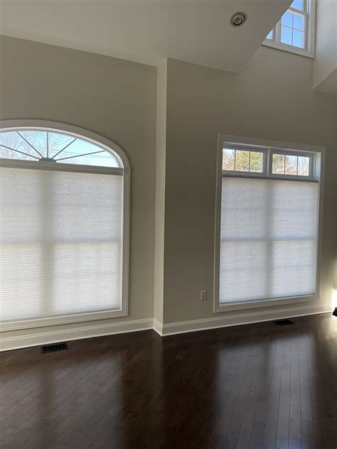 Hunter Douglas 3 4 Semi Opaque Cordless Cellular Shades In Montvale Nj Latest Projects