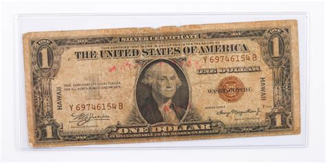 Lot 1935 The United States Of America One Dollar Bill