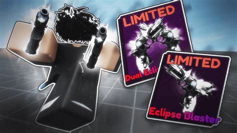 Spending 6 584 437 On The New DUAL ECLIPSE BLASTER Roblox Blade