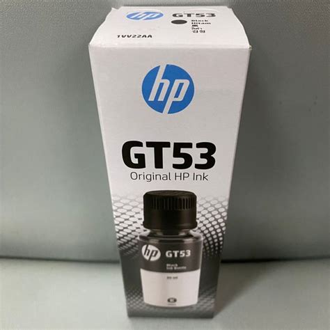 Jual Hp Gt Black Ink Bottle Tinta Botol Hp Gt B Hitam Ml Original