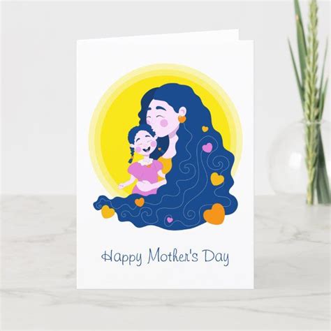 Cute Mothers Day Cards And Templates Zazzle Personalized Mothers