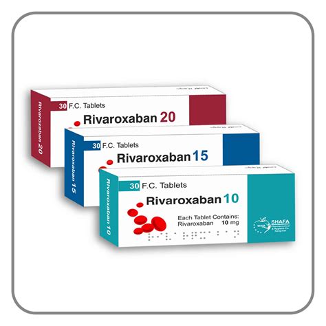 Rivaroxaban Shafa Healing Pharmaceutical And Health Company