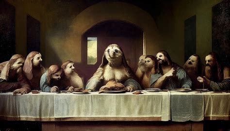 Premium Photo | The last supper is a painting by painting artist