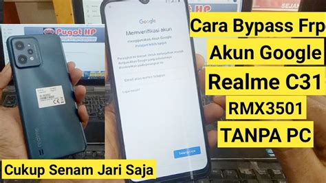 Bypass Frp Realme C Rmx Lupa Akun Google Android Gratiss