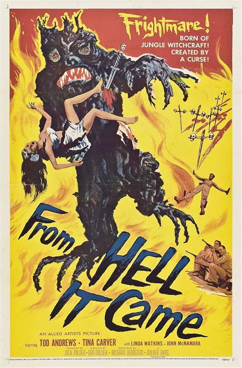 From Hell It Came 1957 IMDb