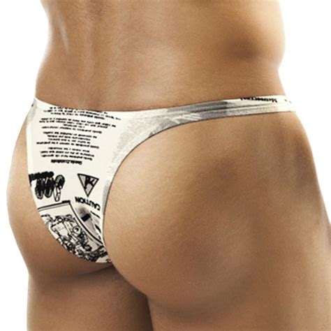 Joe Snyder Bulge Bikini Newspaper Inderwear