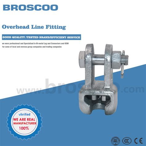 Ws Type Hot Dip Galvanized Electrical Socket Clevis Pole Line Hardware