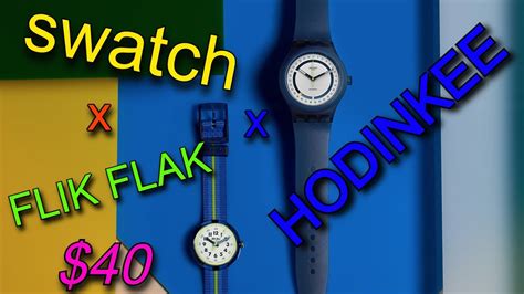 Swatch X Hodinkee X Flik Flak Neon Remix Sistem Hodinkee Stoplight