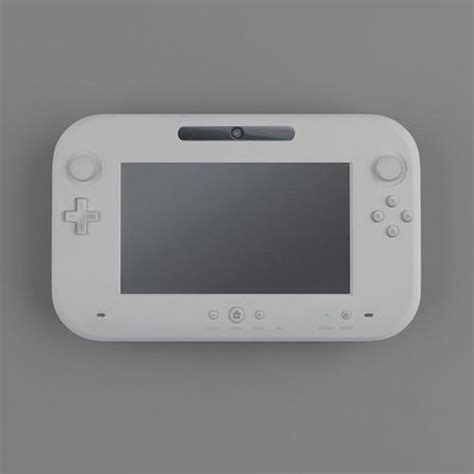 Wii U Controller 3D model | CGTrader