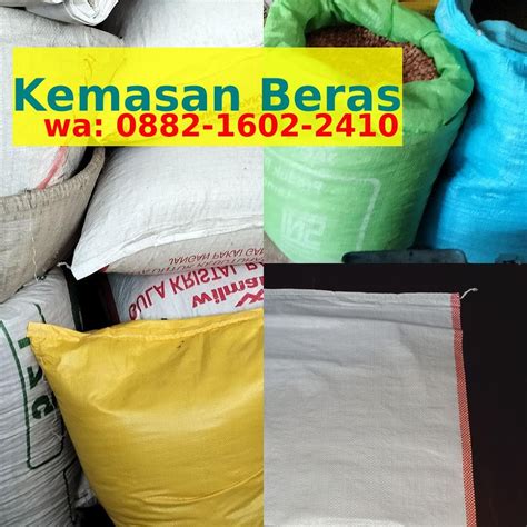 Kemasan Plastik Beras Kg Wa Harga Kemasan Beras Diskon