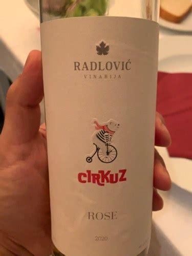 Vinarija Radlovic Cirkuz Rose Vivino France