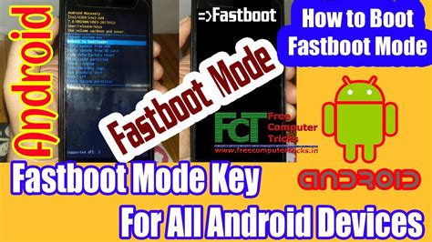 How To Boot To Fastboot Mode Fastboot Mode Key For All Android