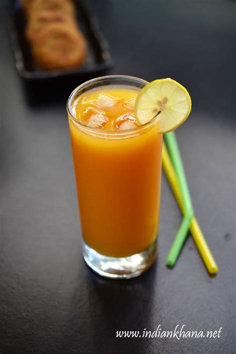 Mango Iced Tea Recipe How To Make Mango Iced Tea Indian Khana