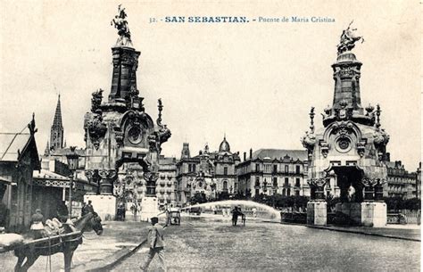 Donostia San Sebastián ESPAGNE San Sebastian Pont Maria Cristina