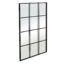 Kinnia Design Espejo Ventana Metal Cristal Decoraci N X X Cm