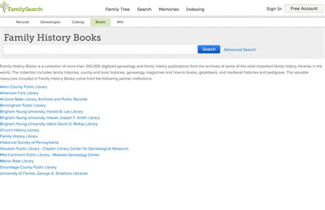 Where to Find Historical Books for Genealogy and Family History ...