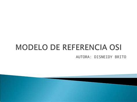 Ppt Taller N Modelo De Referencia Osi Dokumen Tips