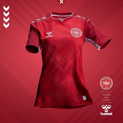 Camisetas Hummel de Dinamarca 2019 Fútbol Femenino