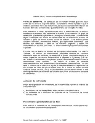 Concepciones Acerca Del Aprendizaje PDF