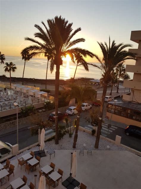 Blick Vom Balkon 2 Stock Hotel Sabina Playa Cala Millor