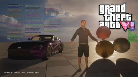 Grand Theft Auto Leaked Gameplay Behind The Scenes Youtube