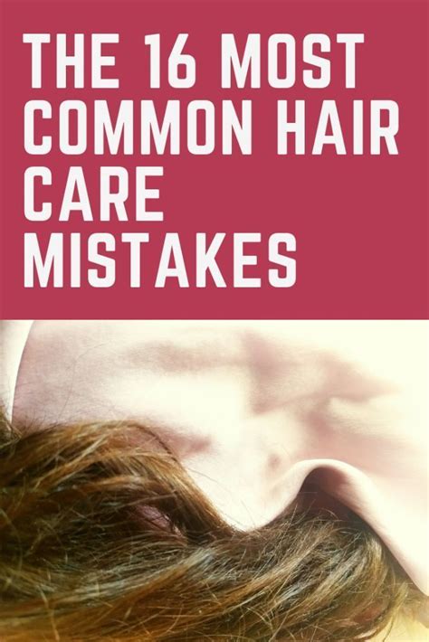 Hair Care Mistakes To Avoid For Healthy Hair