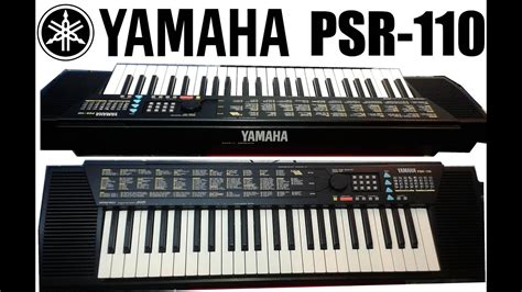 YAMAHA PSR 110 Sound And Styles Demonstration HiQ Sound YouTube