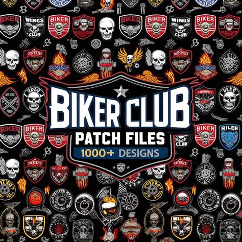 biker patches etsy