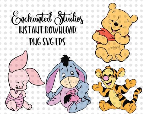 Baby Friends Bundle Svg Png Eps Cutting Files Cricut Etsy