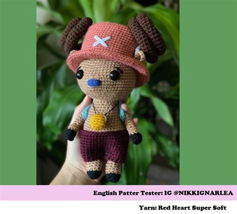 Chopper Amigurumi Pattern One Piece Eng Esp Etsy