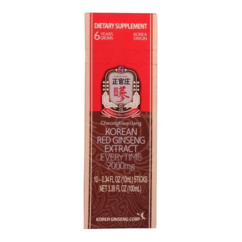 Cheong Kwan Jang Korean Red Ginseng Extract Everytime Buy Indian