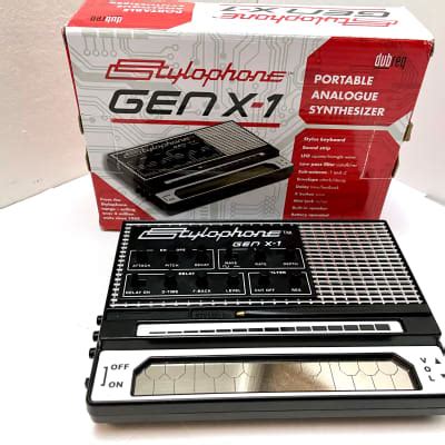 Dubreq Stylophone Gen X-1 Analog Synthesizer | Reverb