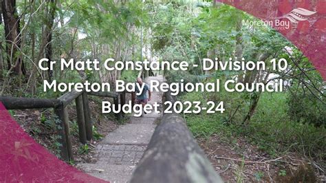 Moreton Bay Regional Council Division 10 Budget 2023 24 Councillor