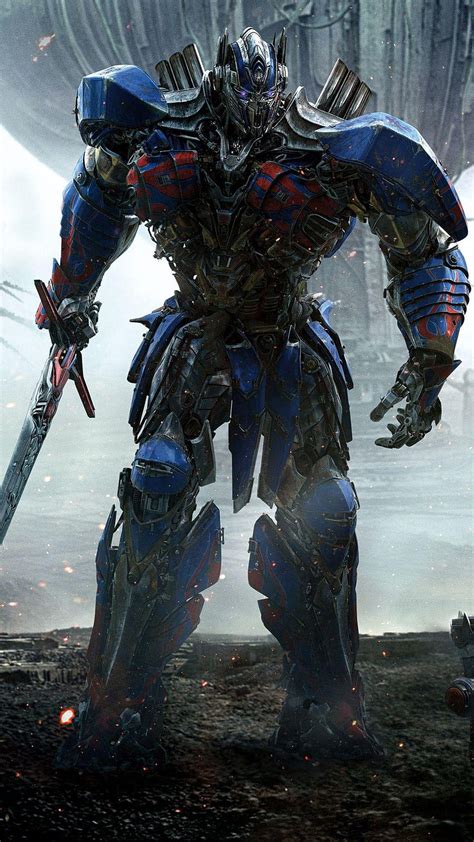 Movie Transformers The Last Knight Mobil Transformer Optimus Prime HD