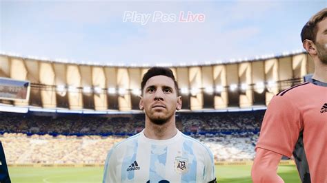 Brazil Vs Argentina World Cup Qualification Efootball Pes Gameplay Youtube