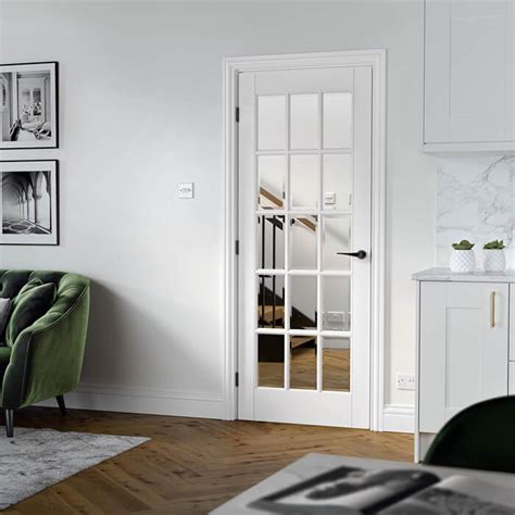 Lpd Sa 1981 X 40mm 15l Primed White Internal Glazed Door Various